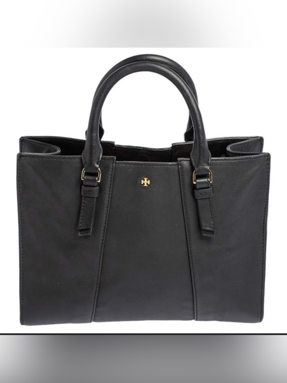 Tory Burch Verona leather tote bag with brand new crossbody strap